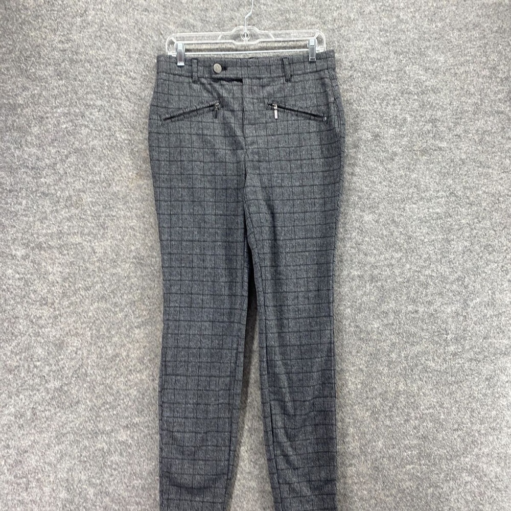 Gray Plaid Pants